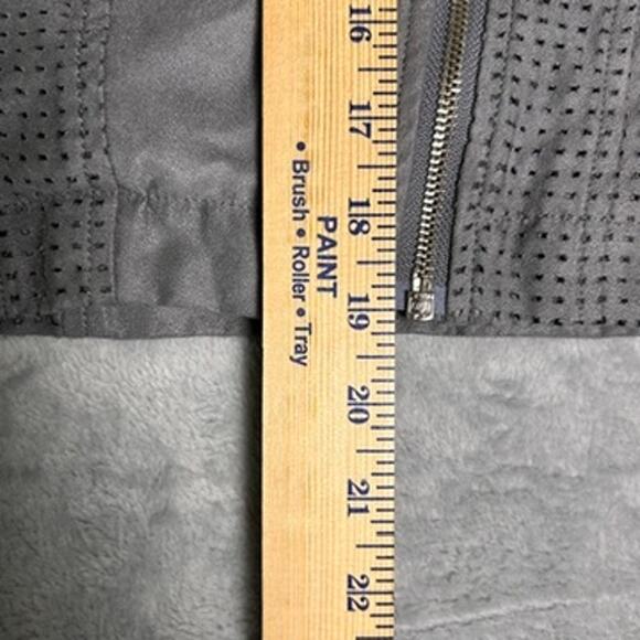 Anthropologie Hei Hei Moto Jacket Womens S Gray Lightweight Fall Layer Street - Picture 6 of 8